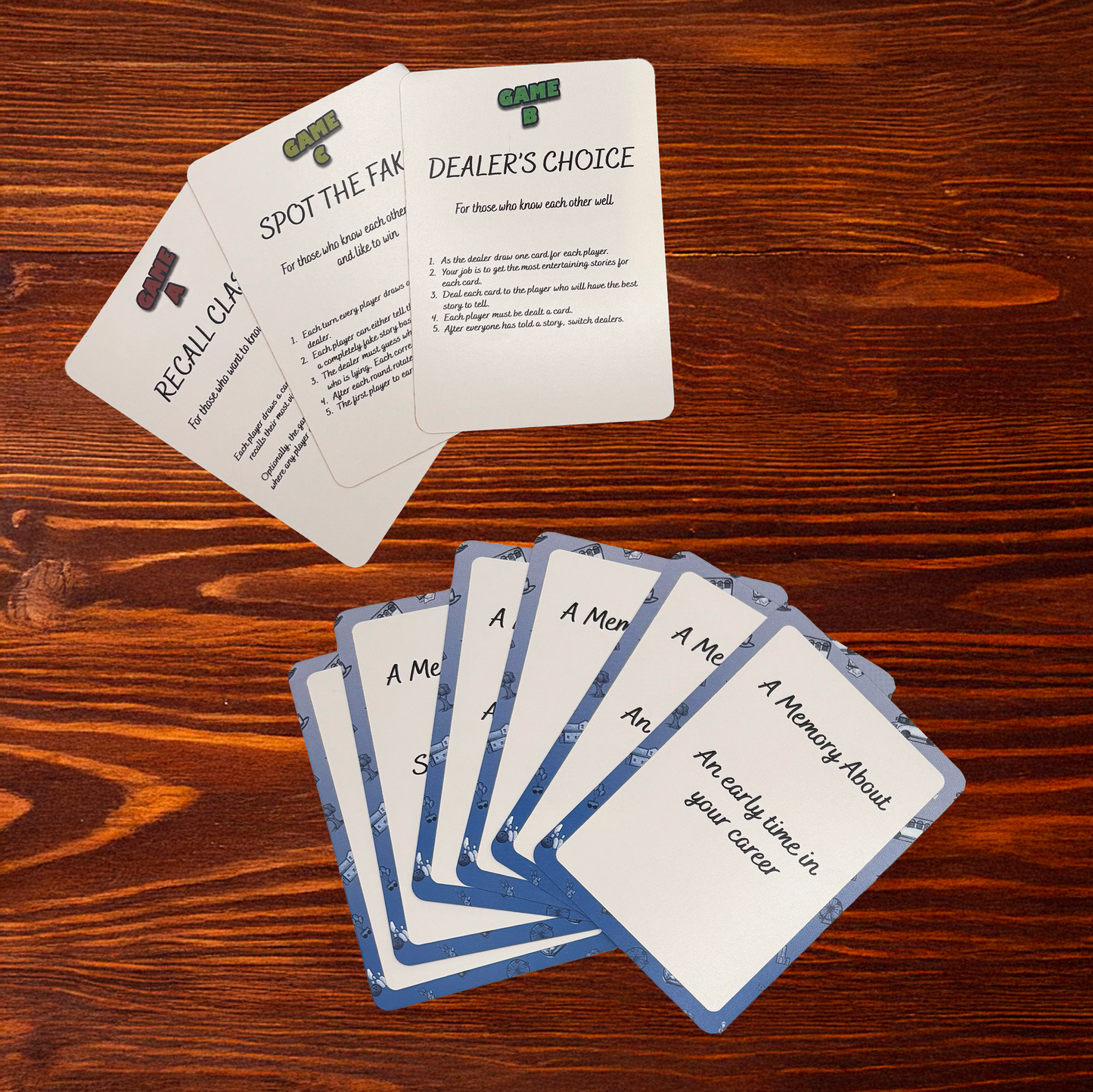 Recall Card Game